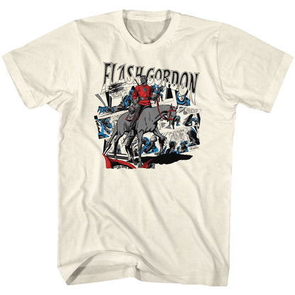 FLASH GORDON Witty T-Shirt, Flash Collage