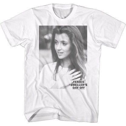 FERRIS BUELLER Funny T-Shirt, Sloane Photo