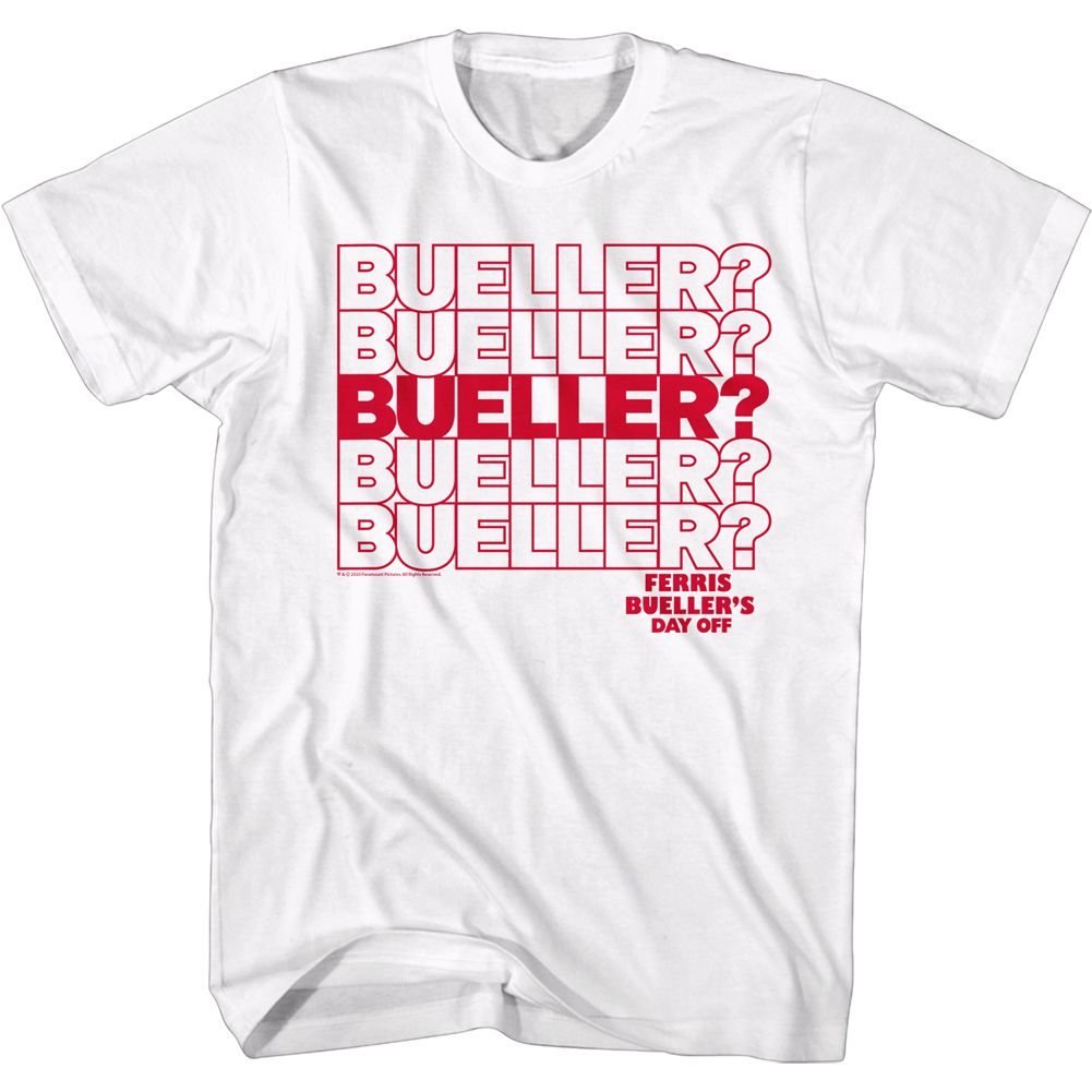 FERRIS BUELLER Funny T-Shirt, BUELLER Repeat