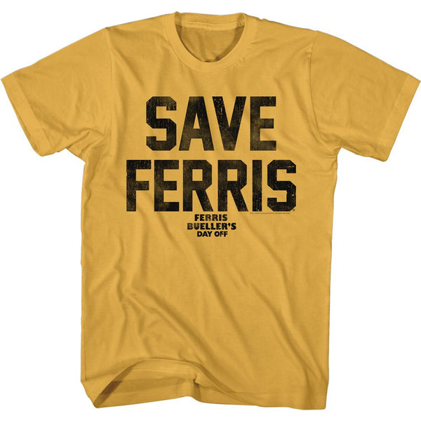 FERRIS BUELLER Funny T-Shirt, Save Ferris Again