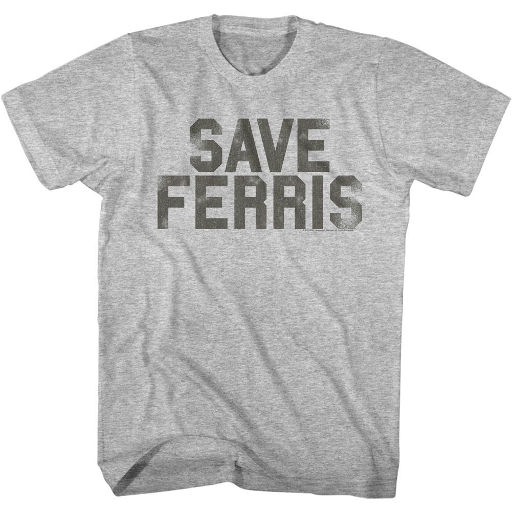 FERRIS BUELLER Funny T-Shirt, Save Ferris Penant