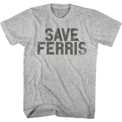 FERRIS BUELLER Funny T-Shirt, Save Ferris Penant