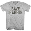 FERRIS BUELLER Funny T-Shirt, Save Ferris Penant