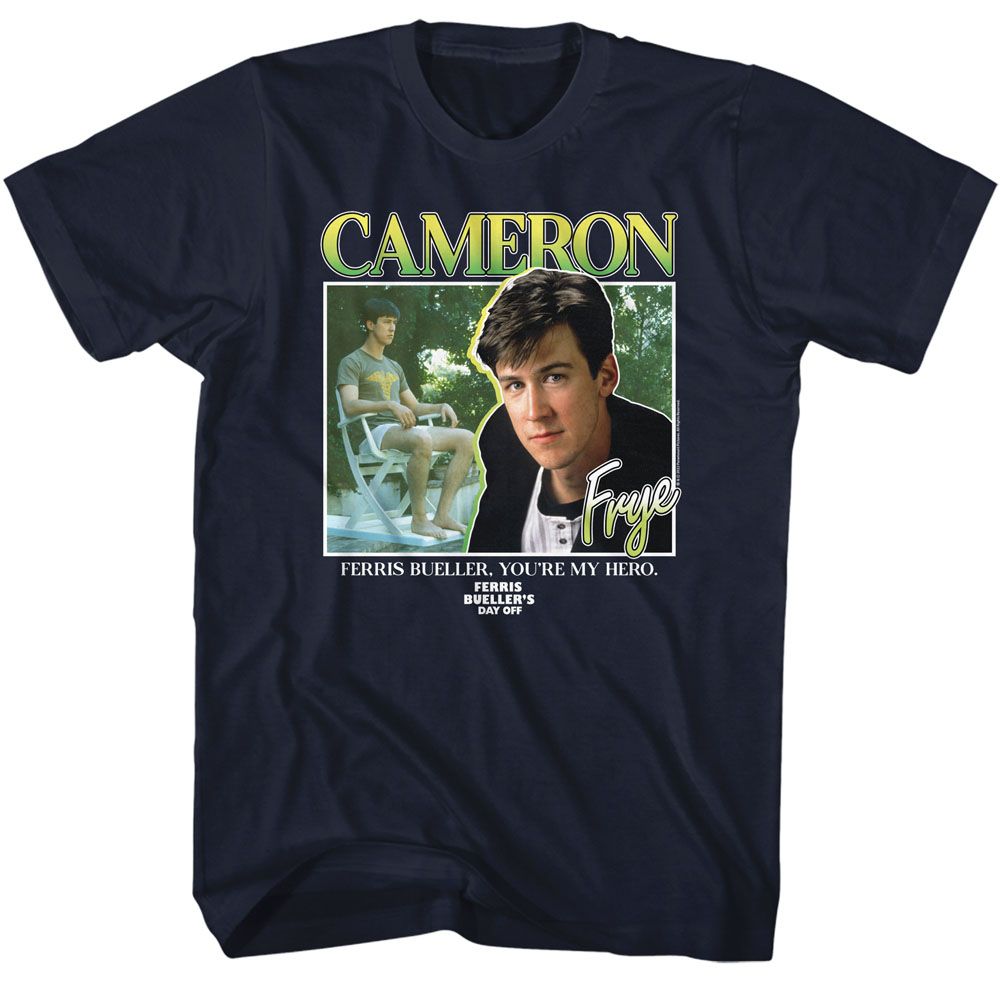 FERRIS BUELLERS DAY OFF Famous T-Shirt, Cameron Frye