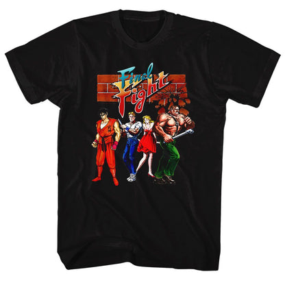 FINAL FIGHT Brave T-Shirt, Ff Gang