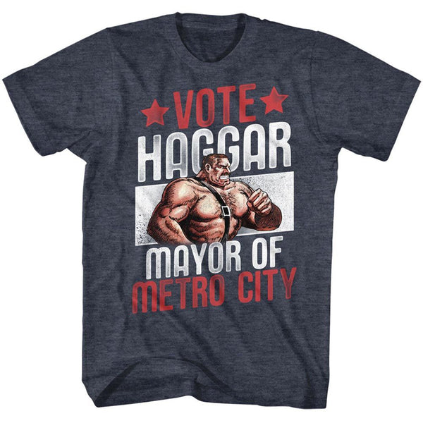 FINAL FIGHT Brave T-Shirt, Vote Haggar