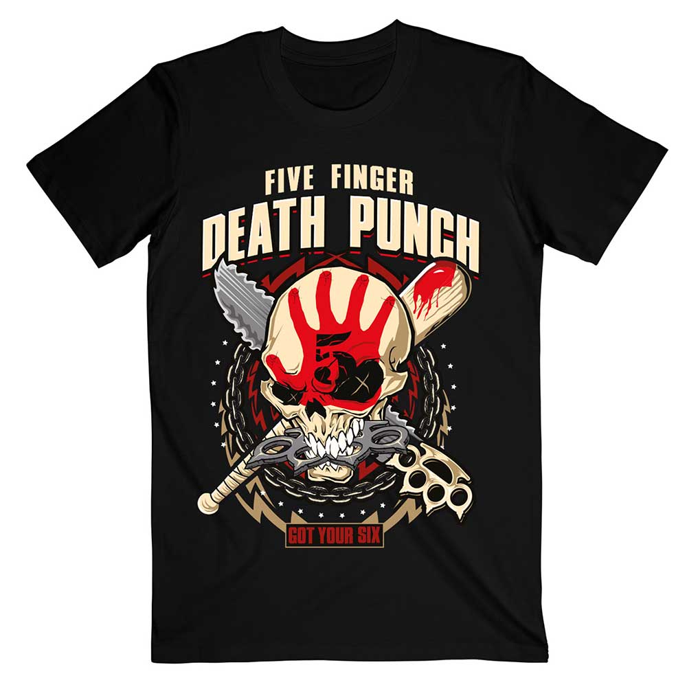 FIVE FINGER DEATH PUNCH Attractive T-Shirt, Zombie Kill