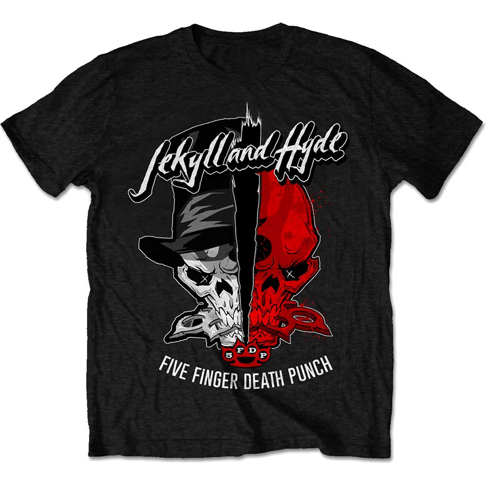 FIVE FINGER DEATH PUNCH Attractive T-Shirt, Jekyll &amp; Hyde