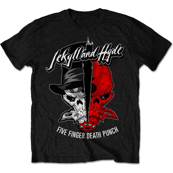 FIVE FINGER DEATH PUNCH Attractive T-Shirt, Jekyll & Hyde