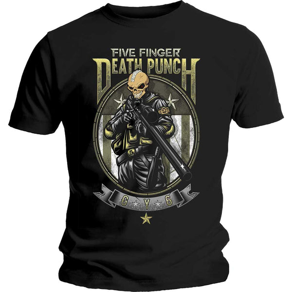 FIVE FINGER DEATH PUNCH Attractive T-Shirt, Sniper