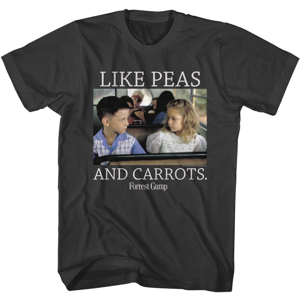 FORREST GUMP Famous T-Shirt, Like Peas And Carrots