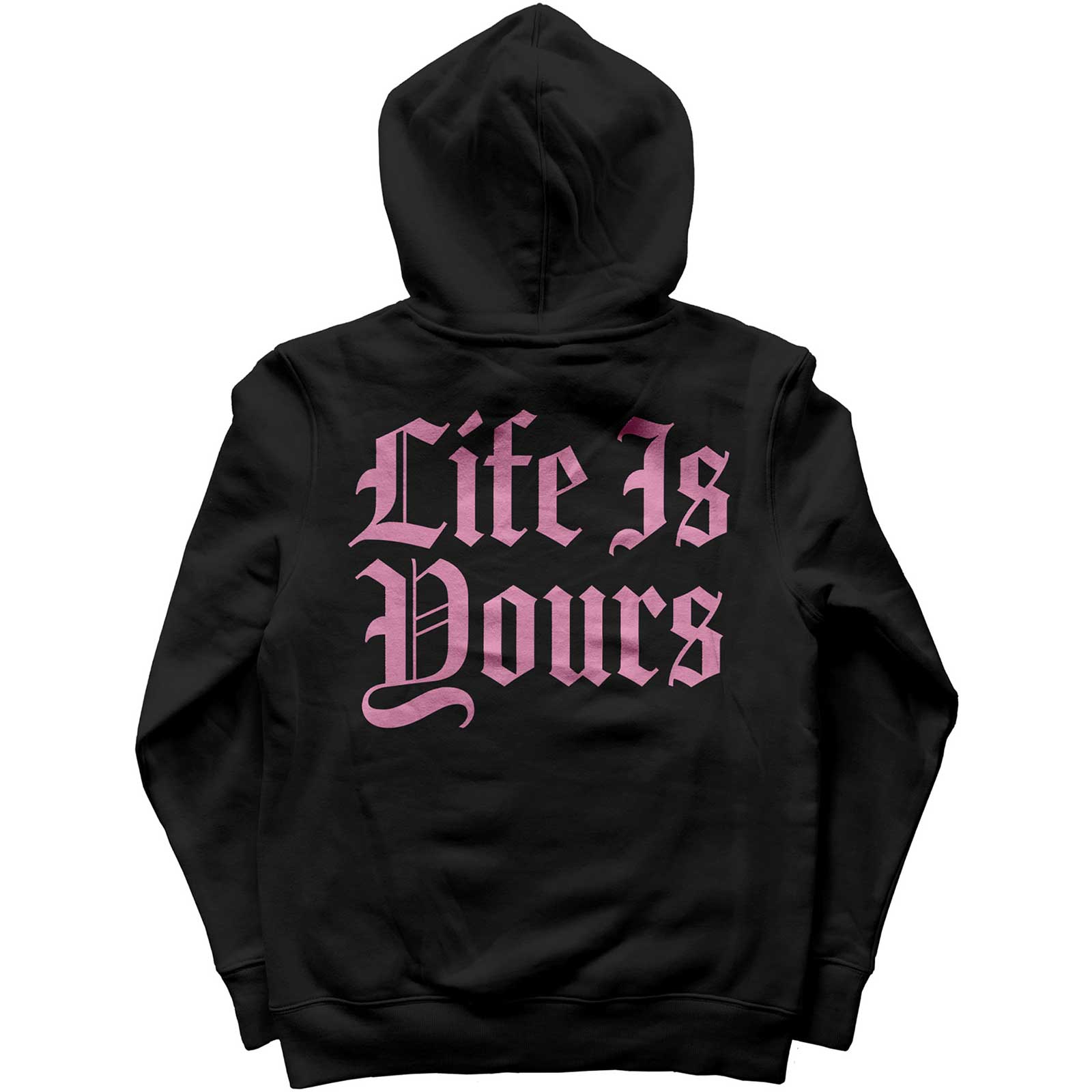 FOALS Attractive Hoodie, Life Is Yours Text