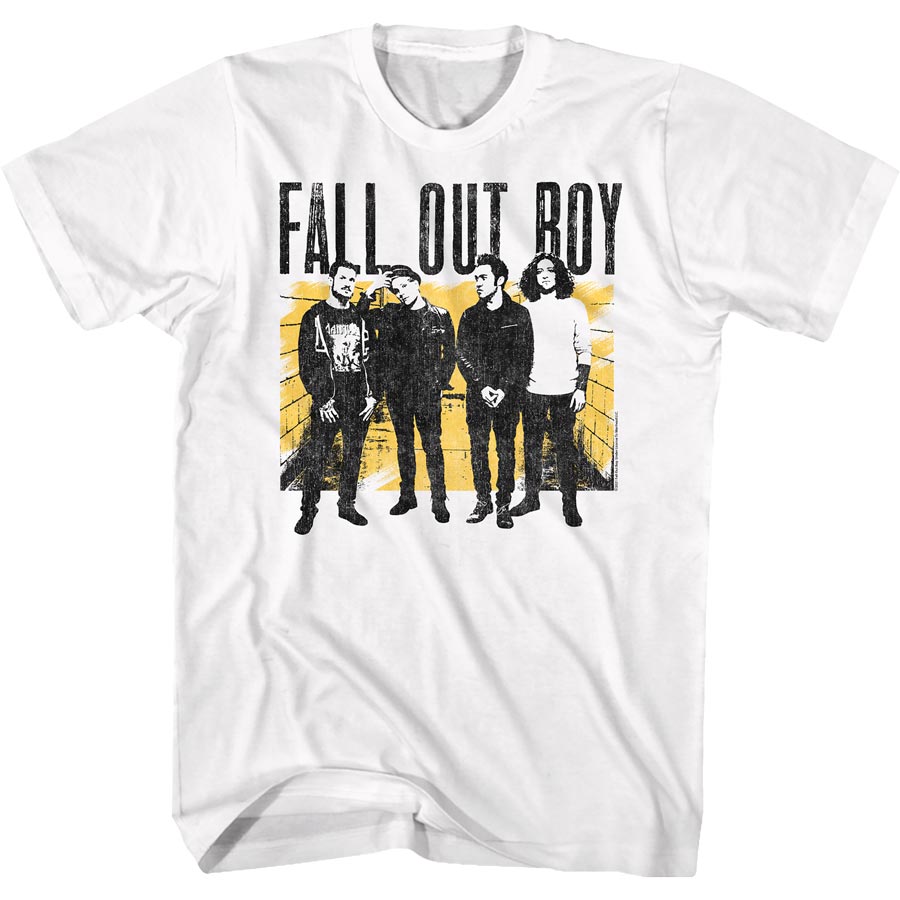 FALL OUT BOY Eye-Catching T-Shirt, Block