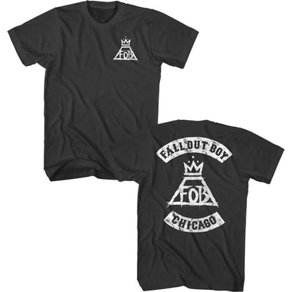 FALL OUT BOY Eye-Catching T-Shirt, Logo Chicago