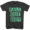 FALL OUT BOY Eye-Catching T-Shirt, Cutout Logo