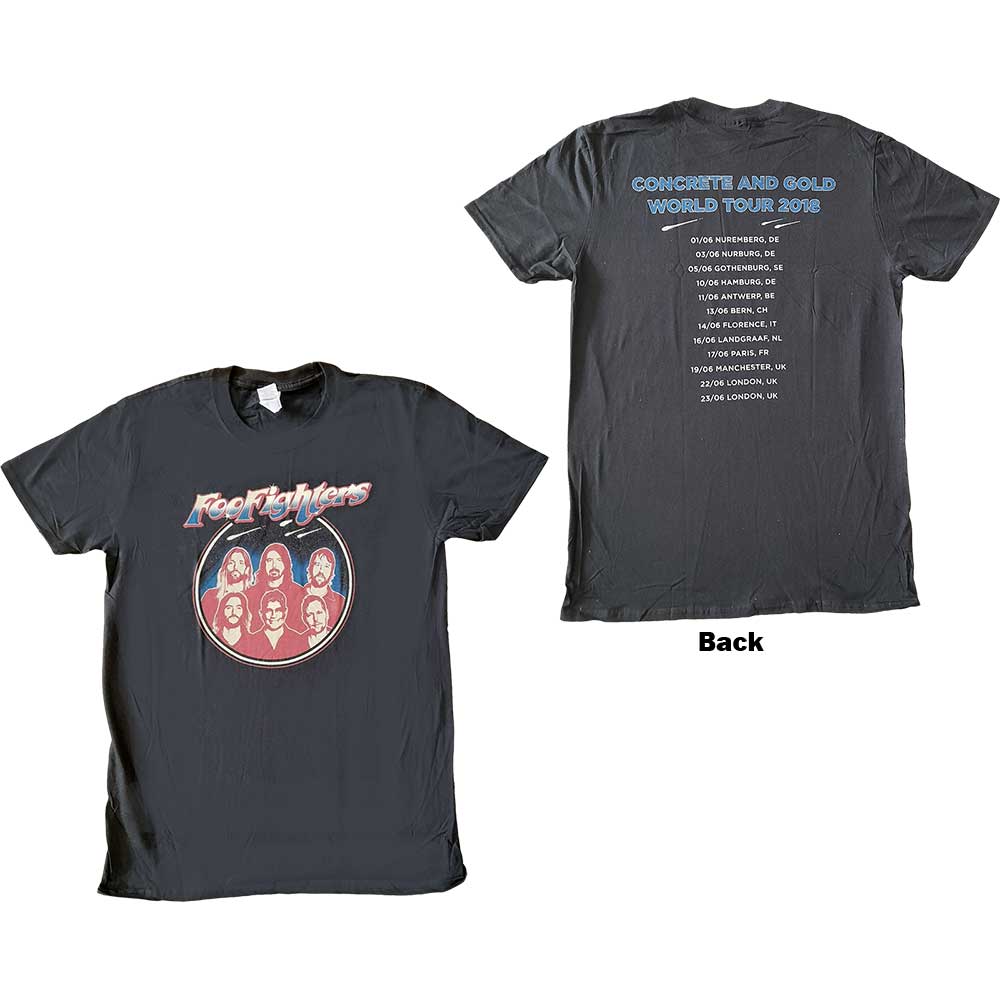 FOO FIGHTERS Attractive T-Shirt, World Tour 2018