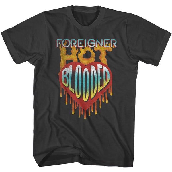 FOREIGNER Eye-Catching T-Shirt, Hot Blooded