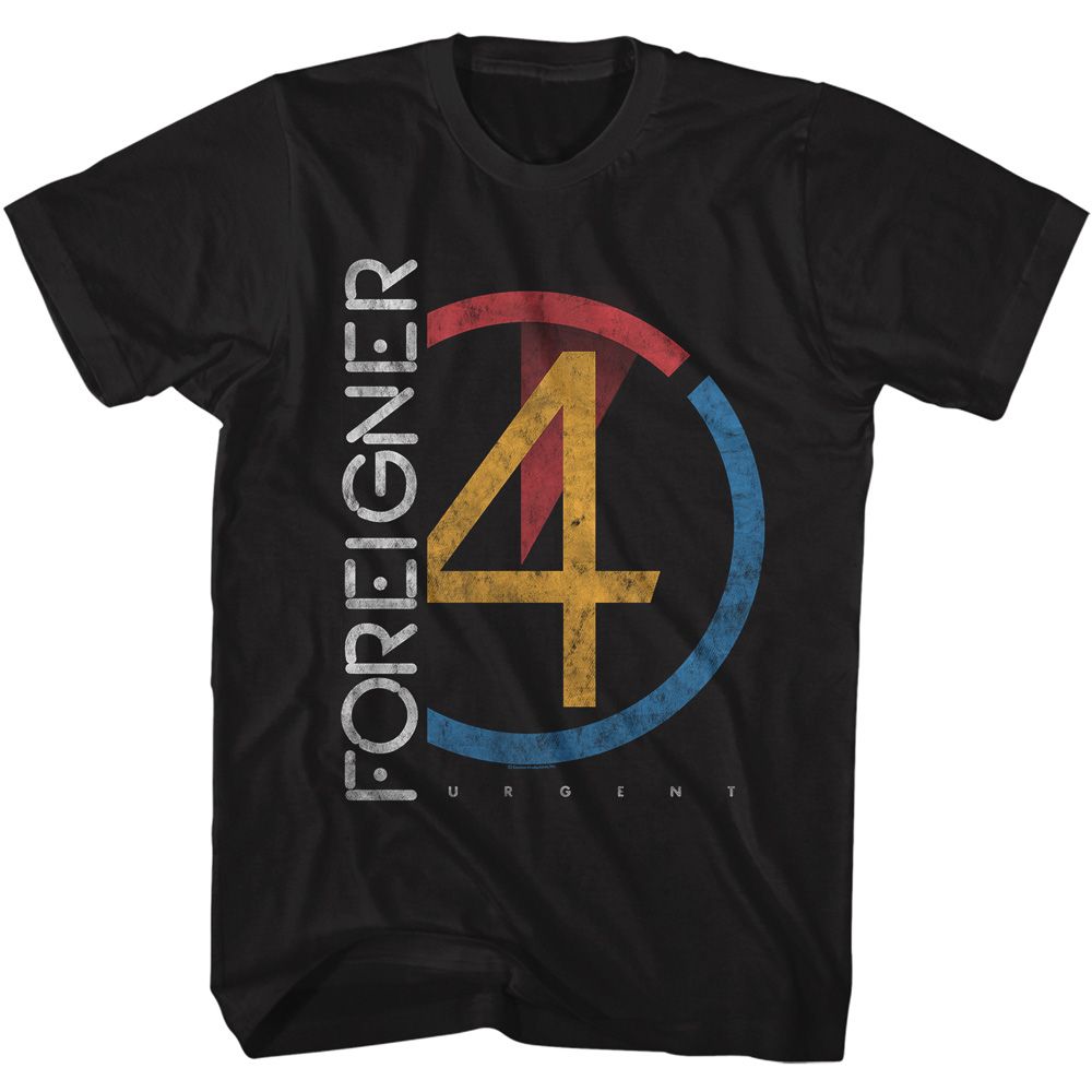 FOREIGNER Eye-Catching T-Shirt, Urgent