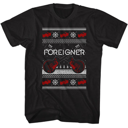 FOREIGNER Eye-Catching T-Shirt, Xmas