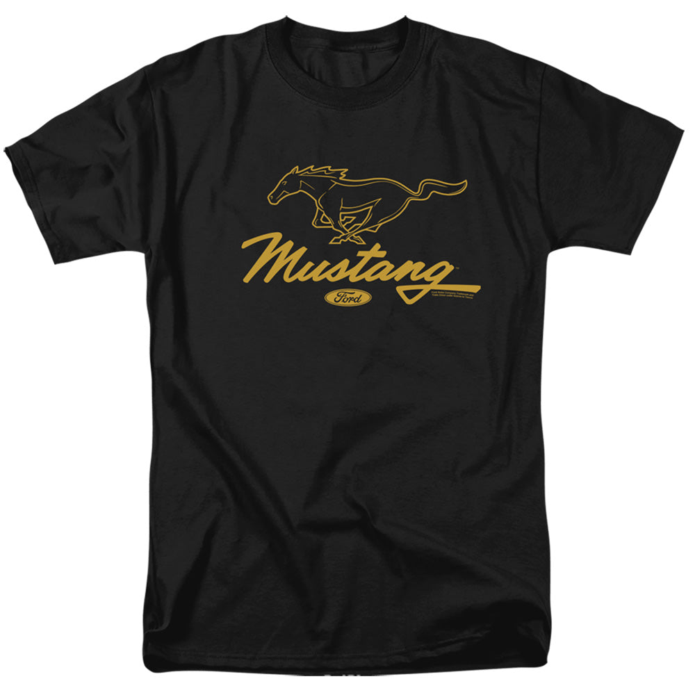 FORD MUSTANG Classic T-Shirt, Pony Script