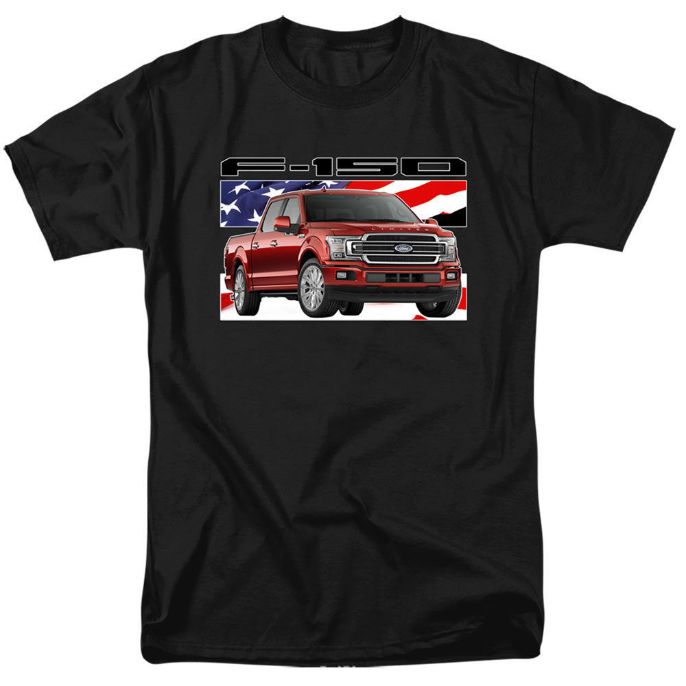 FORD TRUCKS Classic T-Shirt, F 150 Flag