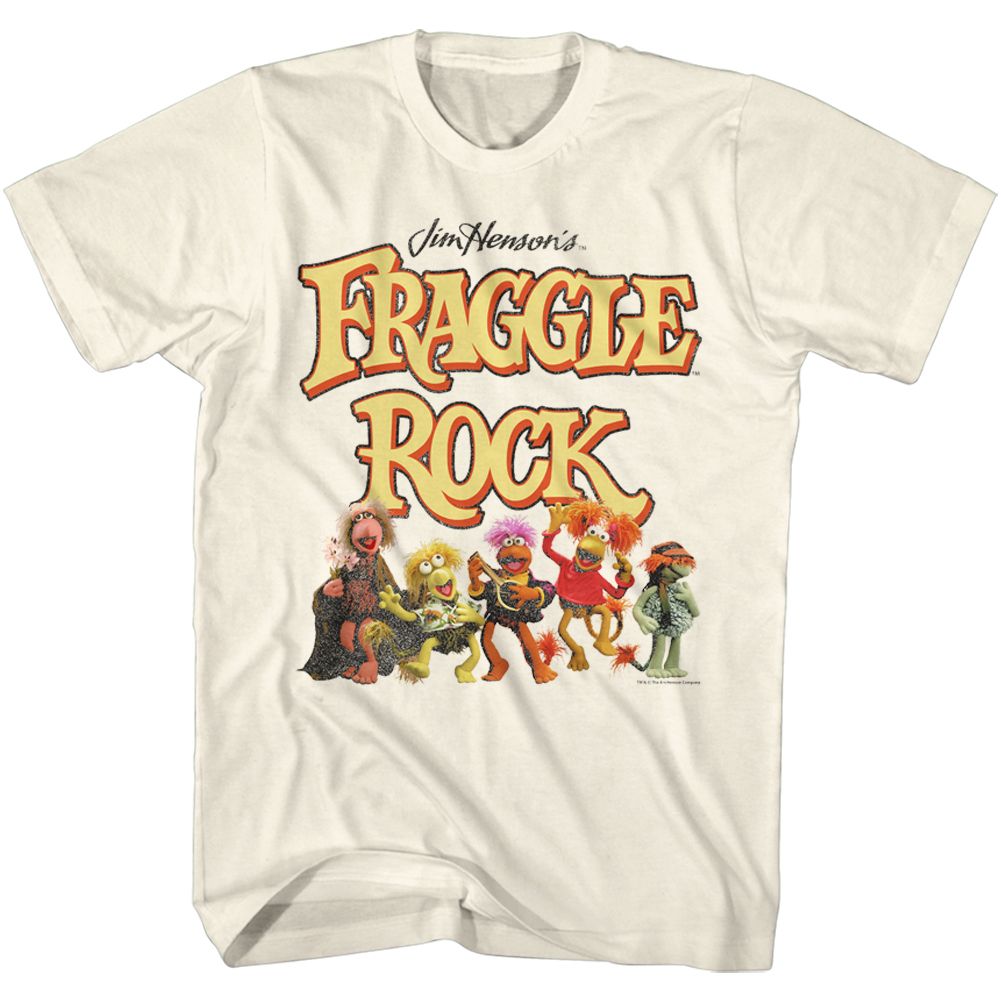 FRAGGLE ROCK Famous T-Shirt, Fraggies And Logo