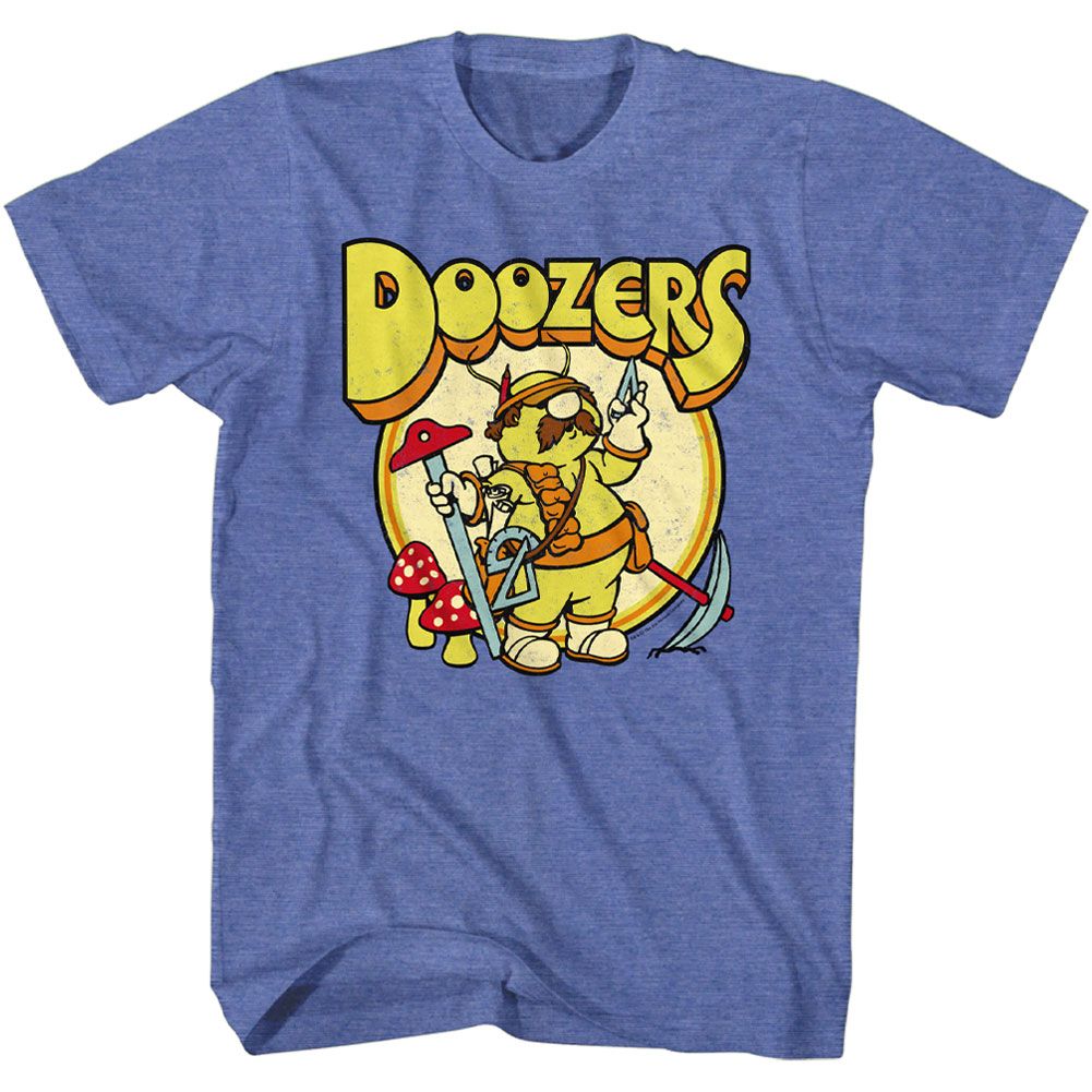 FRAGGLE ROCK Famous T-Shirt, Doozers Retro Circle