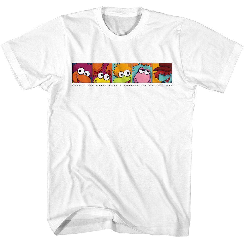 FRAGGLE ROCK Famous T-Shirt, Dance Cares Away