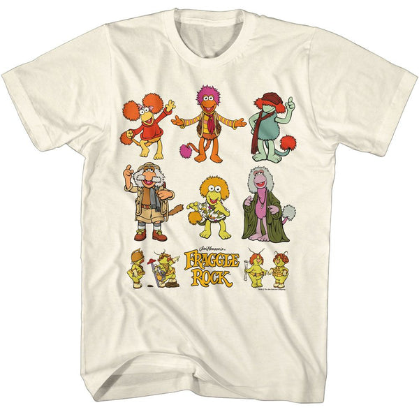 FRAGGLE ROCK Famous T-Shirt, Chars
