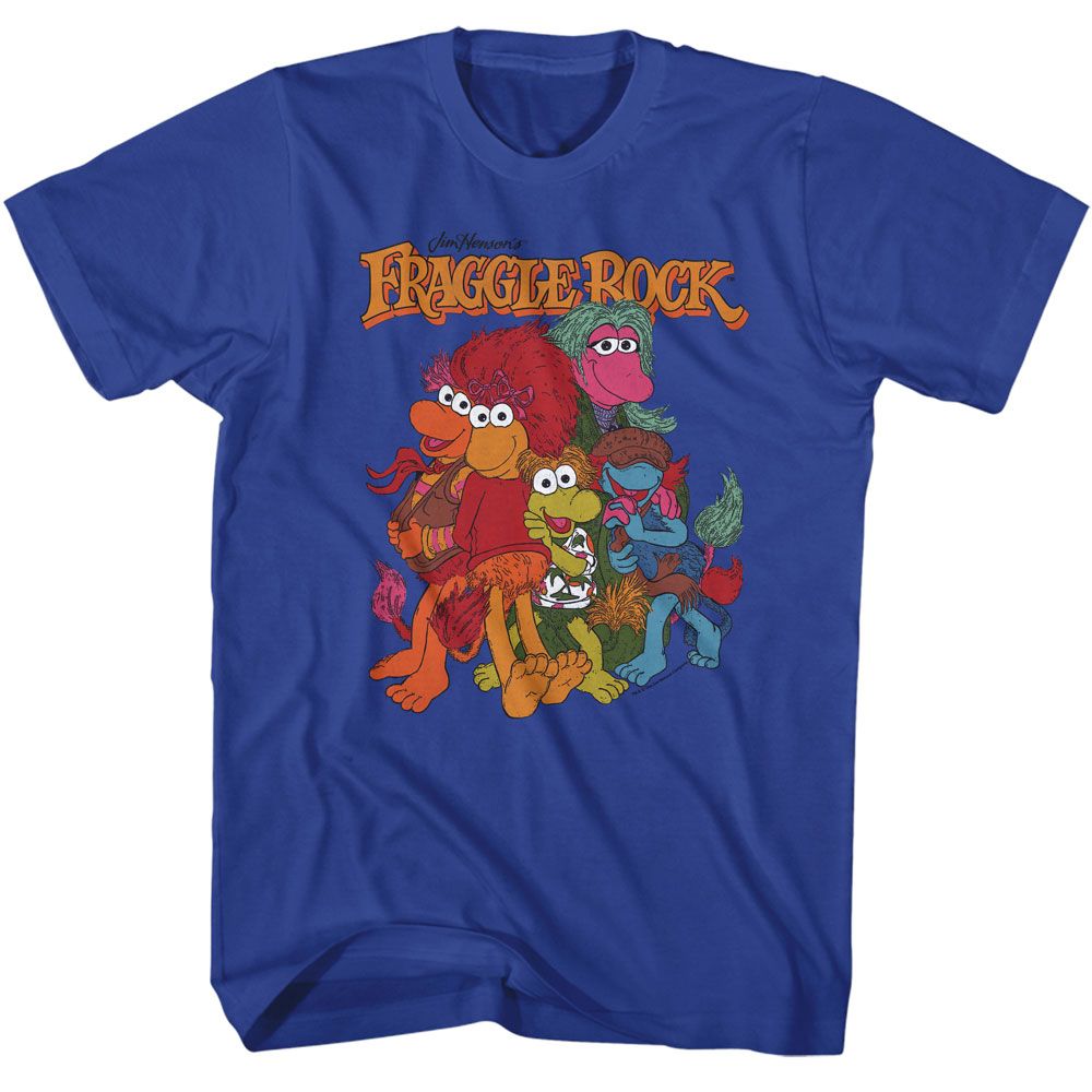 FRAGGLE ROCK Eye-Catching T-Shirt, Friends Group