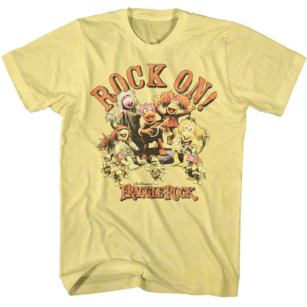 FRAGGLE ROCK Eye-Catching T-Shirt, Rock On Puppets