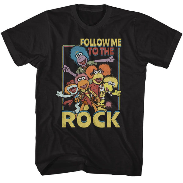 FRAGGLE ROCK Eye-Catching T-Shirt, Follow Me To The Rock