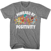 FRAGGLE ROCK Eye-Catching T-Shirt, Powered By Positivity