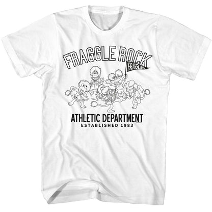 FRAGGLE ROCK Eye-Catching T-Shirt, Athletic Department