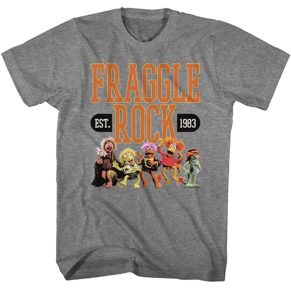 FRAGGLE ROCK Eye-Catching T-Shirt, Athletic