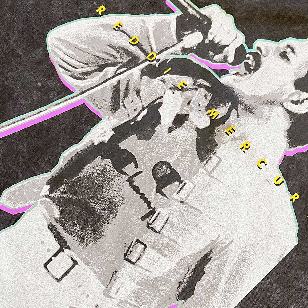 FREDDIE MERCURY Attractive T-Shirt, Glow