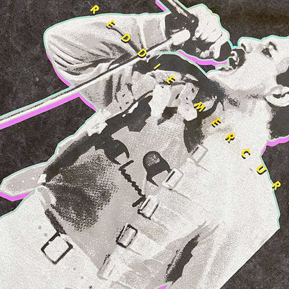 FREDDIE MERCURY Attractive T-Shirt, Glow