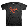 FOGHAT Powerful T-Shirt, Yellow And Red Logo