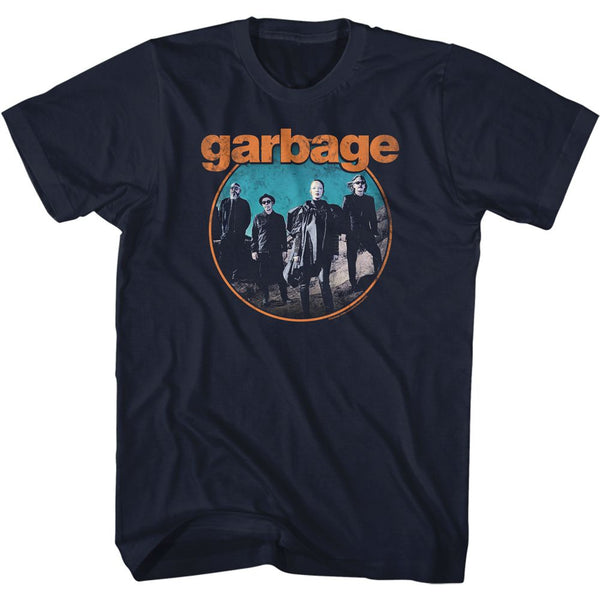 GARBAGE Eye-Catching T-Shirt, Circle