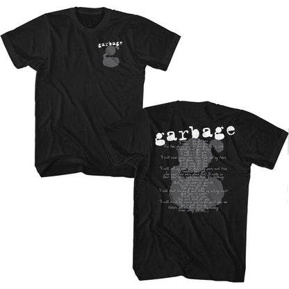 GARBAGE Eye-Catching T-Shirt, Crush