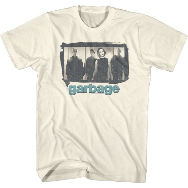 GARBAGE Eye-Catching T-Shirt, Panels