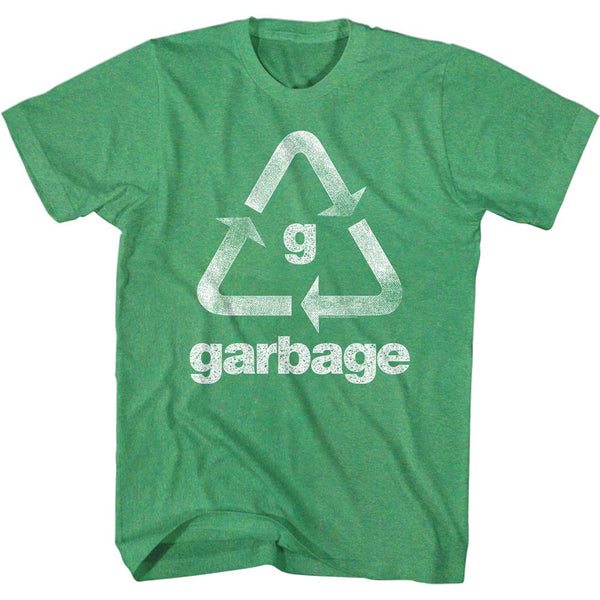 GARBAGE Eye-Catching T-Shirt, Recycle