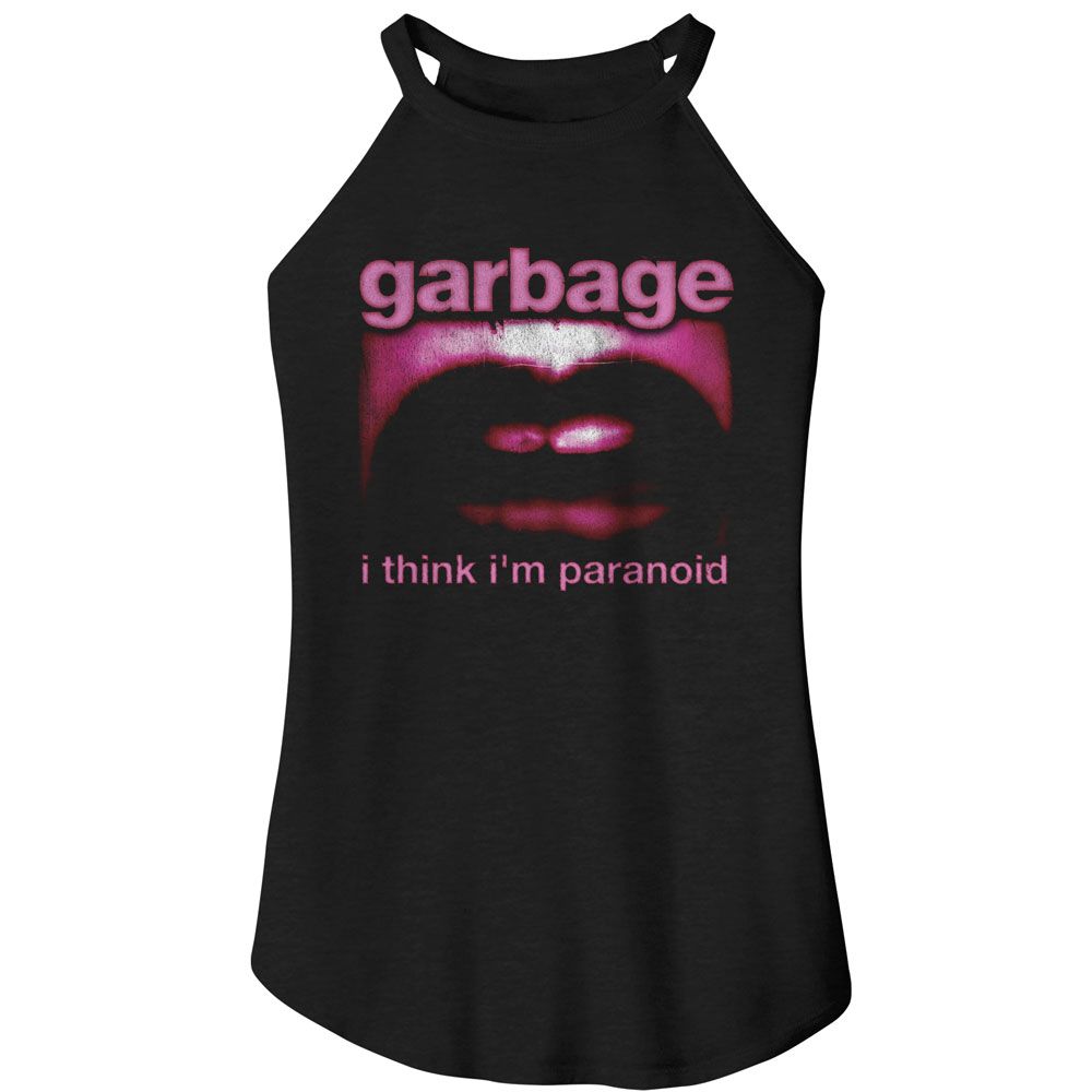 GARBAGE ROCKER Tank Top, Paranoid Mouth