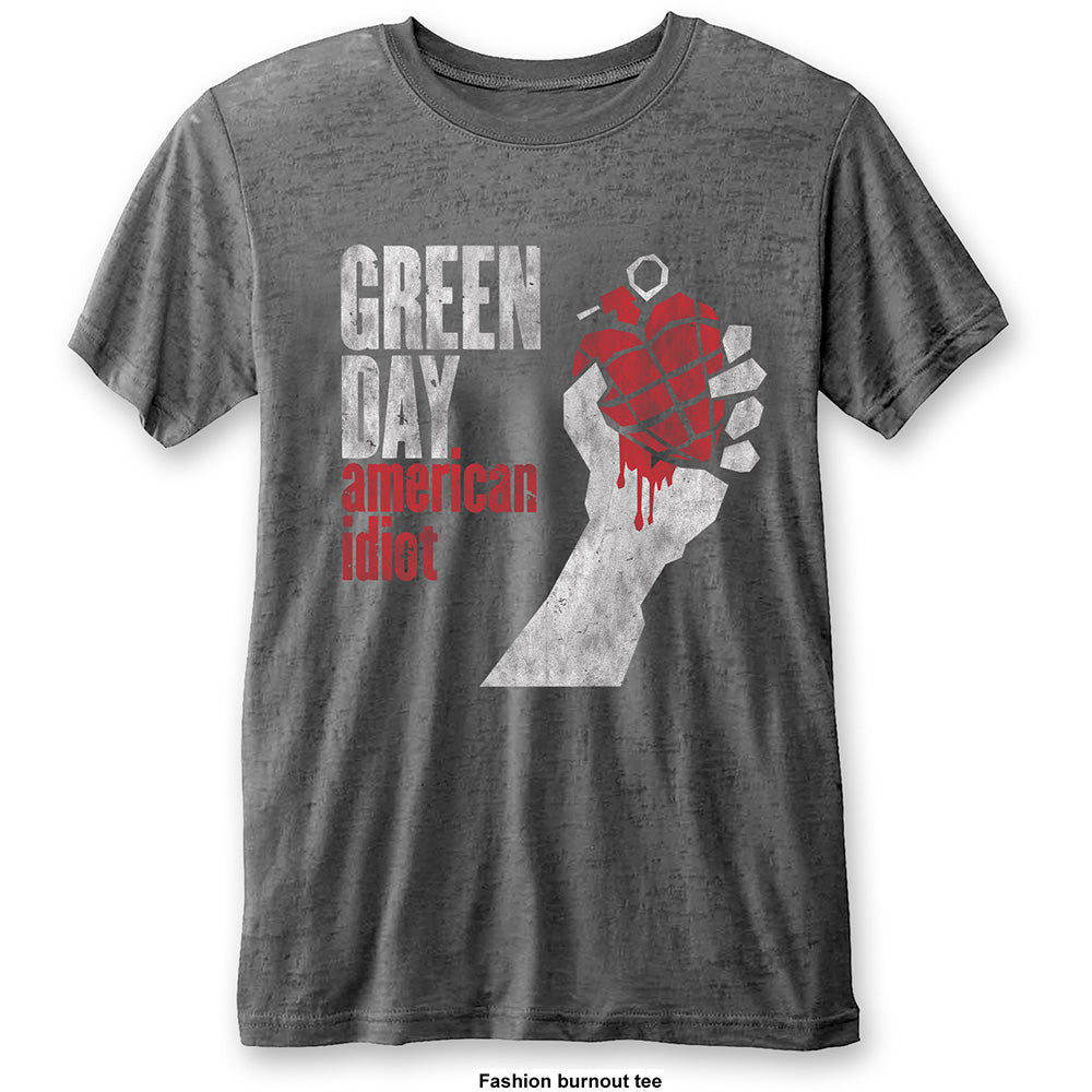 GREEN DAY Attractive T-Shirt, American Idiot Vintage