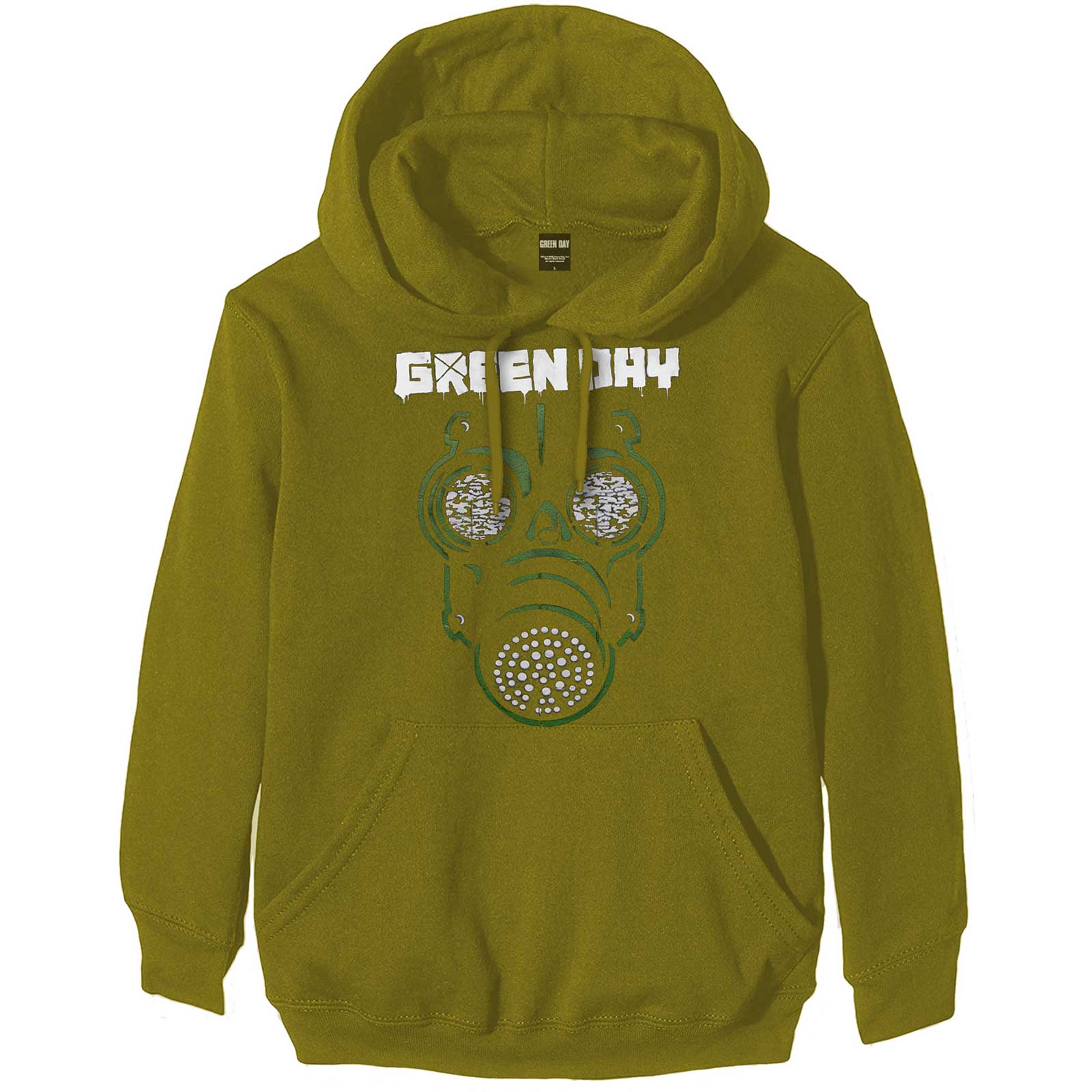 GREEN DAY Attractive Hoodie, Green Mask