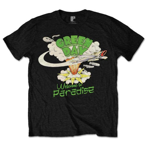 GREEN DAY Attractive T-Shirt, Welcome To Paradise