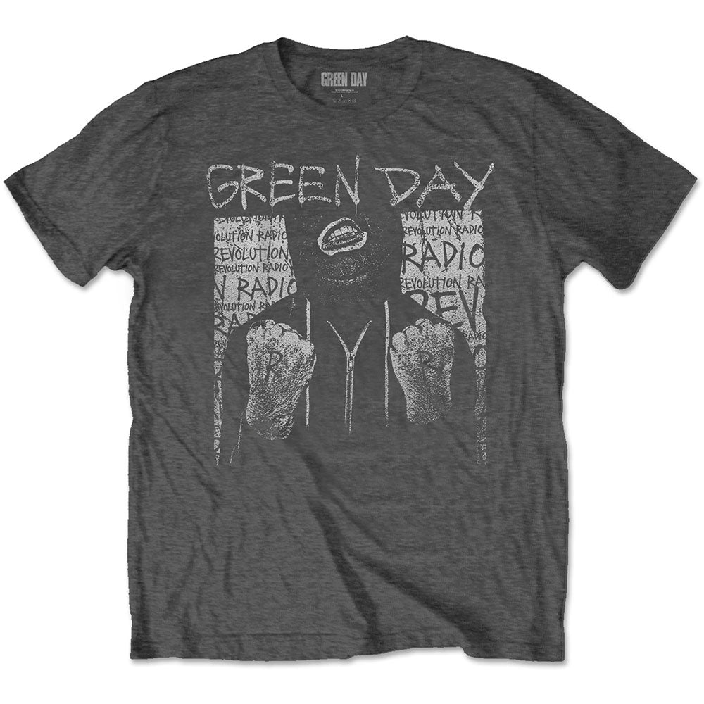 GREEN DAY Attractive T-Shirt, Ski Mask