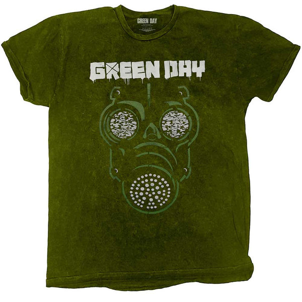 GREEN DAY Attractive T-Shirt, Gas Mask