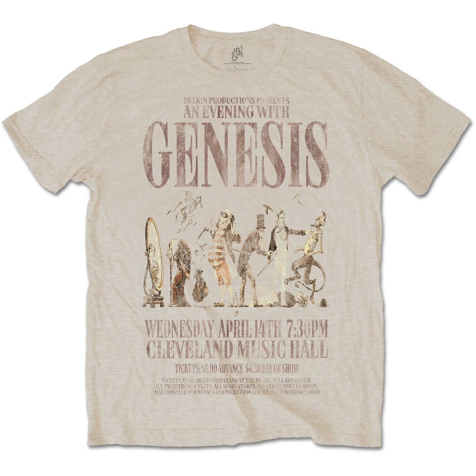 GENESIS Attractive T-Shirt, An Evening With