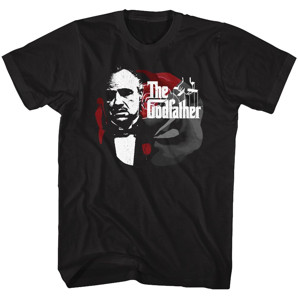 Godfather Rose &amp; Logo T-Shirt